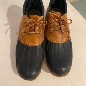 Women’s Two-Tone LLBean Leather Duck Shoes